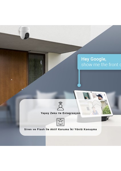 Ezvız H8C Serisi – 360° Pan/tilt Wi‑fi Güvenlik Kamerası | Fynix Teknoloji fırsatları