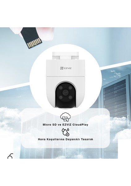 Ezvız H8C Serisi – 360° Pan/tilt Wi‑fi Güvenlik Kamerası | Fynix Teknoloji indirimleri