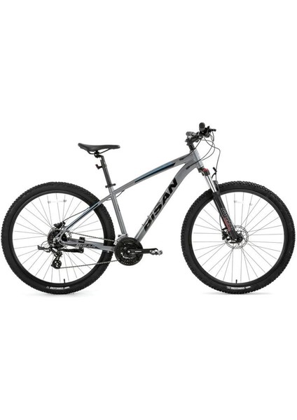 Mtx 7300 Erkek Dağ Bisikleti 48 cm Hd 29 Jant 24 Vites Metalik Gri Mavi