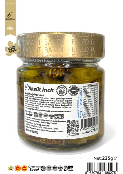 Zeytinyağlı İncir Kürü 225 gr modelleri