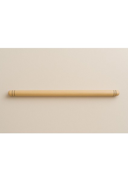 Oklava - 96 x 2,5 cm - Kahverengi