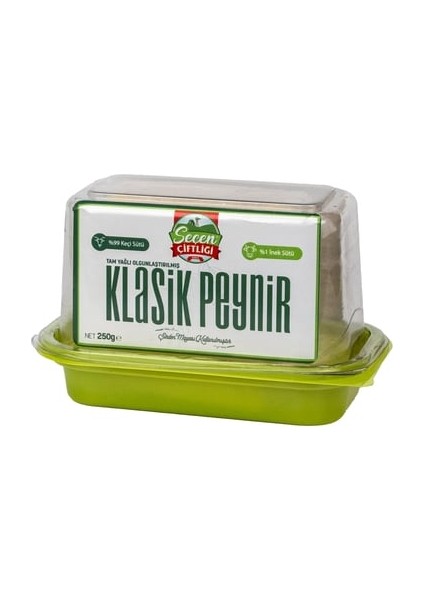 Klasik Keçi Peyniri Tam Yağlı Olgunlaştırılmış (250GR)