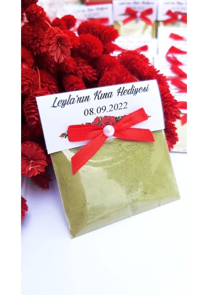 50 Adet Hediyelik Kına Dağıtmalık Kına Düğün Söz Nişan fiyatları
