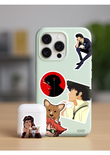Cowboy Bebop Anime Telefon Laptop Bullet Journal Yapışkanlı Folyo Sticker Paketi fiyatları