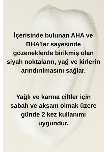 Sebum Dengeleyici Yüz Temizleme Jeli Exfoliating Cleanser fırsatları