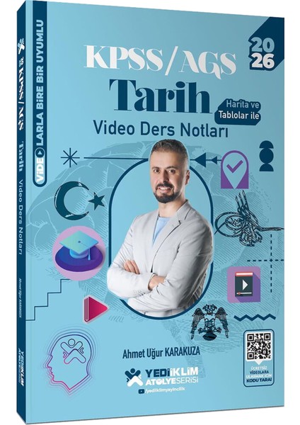 2026 Kpss Atölye Serisi Tüm Dersler Video Ders Notları Seti-Çözümlü 3 Deneme Hediye