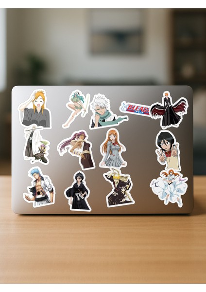 Bleach Anime Telefon Laptop Bullet Journal Yapışkanlı Folyo Sticker Paketi fırsatları