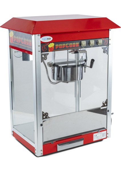 Popcorn Mısır Patlatma Makinesi Sanayi Tipi Profesyonel