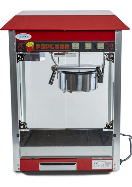 Popcorn Mısır Patlatma Makinesi Sanayi Tipi Profesyonel modelleri