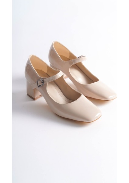 Rosalie Bej Rugan Topuklu Kadın Ayakkabı fiyatları