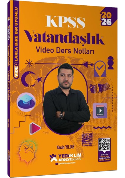 2026 Kpss Atölye Serisi Tarih-Coğrafya-Vatandaşlık Video Ders Notları-Video Çözümlü Soru Bankası