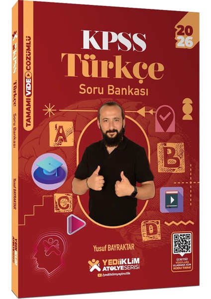 2026 Kpss Atölye Serisi Türkçe-Matematik Tamamı Video Çözümlü Soru Bankası-Çözümlü 3 Deneme Hediye modelleri