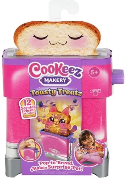 Nessiworld CKE01000 Cookeez Makery Tost Makinesi Kokulu Sürpriz Waffle Pelüş