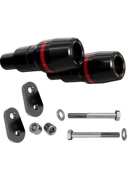 Dmk - Honda Cbr 600RR Uyumlu Grenaj Koruma Takozu (2005-2012) (Kırmızı)