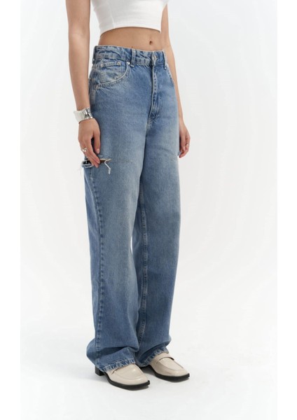 Palm Mavi Yırtık Detay Jean modelleri