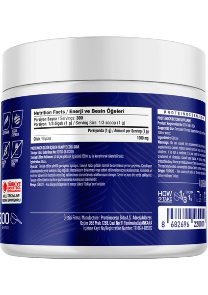Glycine 300G - 300 Servis fiyatları