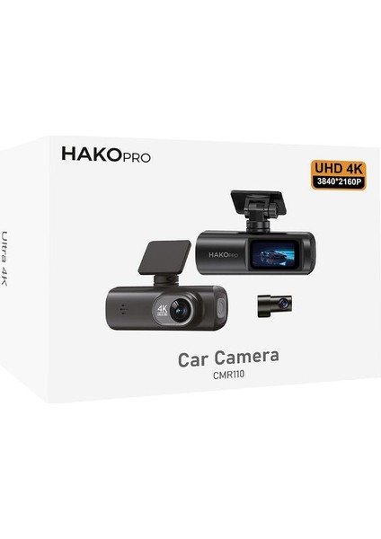 CMR110 Araç Kamerası - 4K Ultra Hd, Ön & Arka Kamera, Wi-Fi ve Geniş Açı" indirimleri