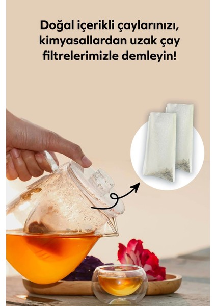 Çay Demleme Poşeti ( Kupa/fincan Için) 8X17CM 250 Adet fiyatları
