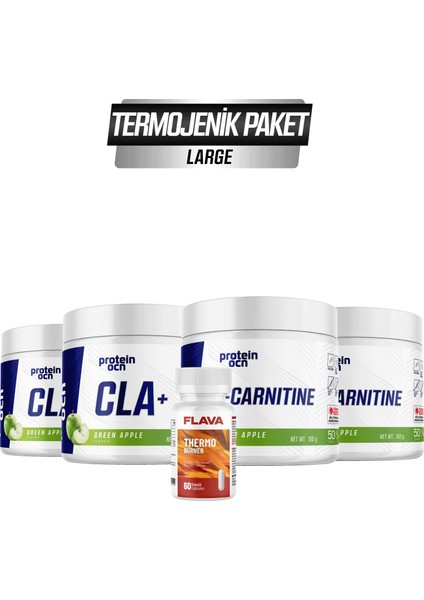 Termojenik Paket Large - Yeşil Elma