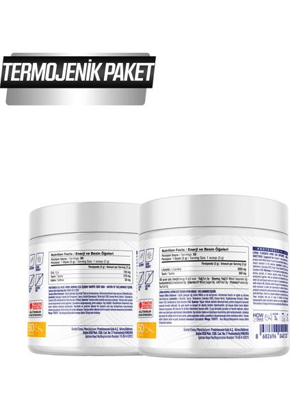 Termojenik Paket - Limonata fiyatları