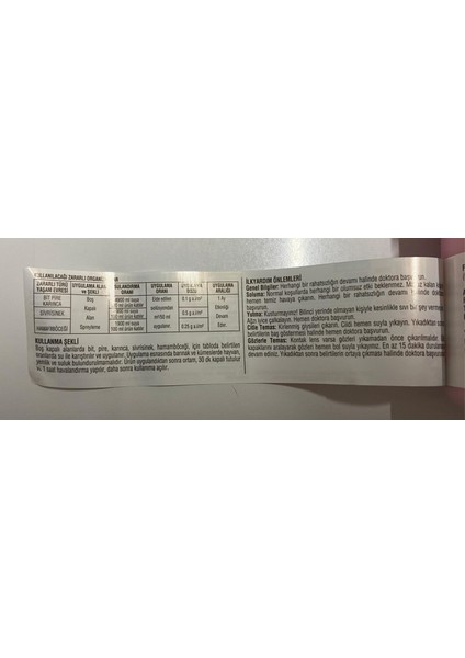 Anti- Paulum Sl 50 ml modelleri