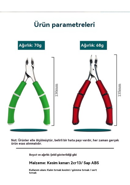 Bambu Desenli Olakron Tırnak Kesici, Tırnak Olukları Için Özel Tırnak Kesici, Pedikür Bıçağı, Eğik Ağız Olakron Pense (Yurt Dışından) modelleri