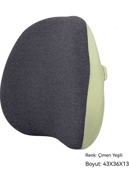 Hafıza Köpük Yastık Ofis Koltuğu Sırt Yastık Ev Ürünleri Bel Yastık-Bbb (Yurt Dışından)