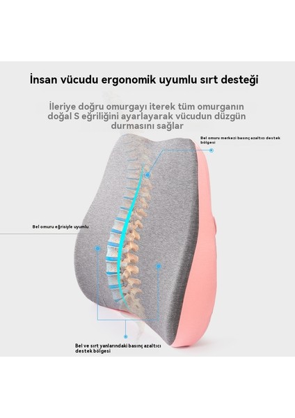 Hafıza Köpük Yastık Ofis Koltuğu Sırt Yastık Ev Ürünleri Bel Yastık-Bbb (Yurt Dışından) modelleri