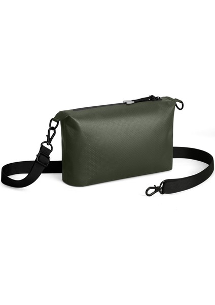 Lightweight Duoseal Crossbody Omuz Çantası- Olive fiyatları