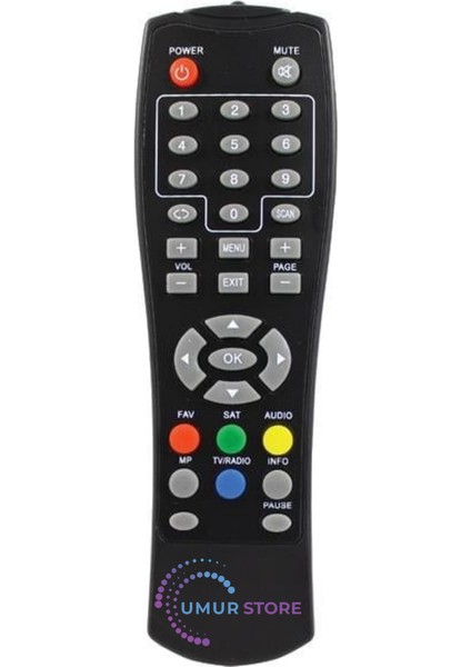 Mnx 2000 Fta Uydu Kumandası