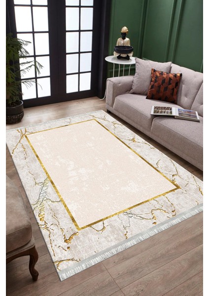 Dekoratif Halı Makinede Yıkanabilir Kilim Kaymaz Tabanlı Yolluk Dot Tabanlı Halı 1067A fiyatları