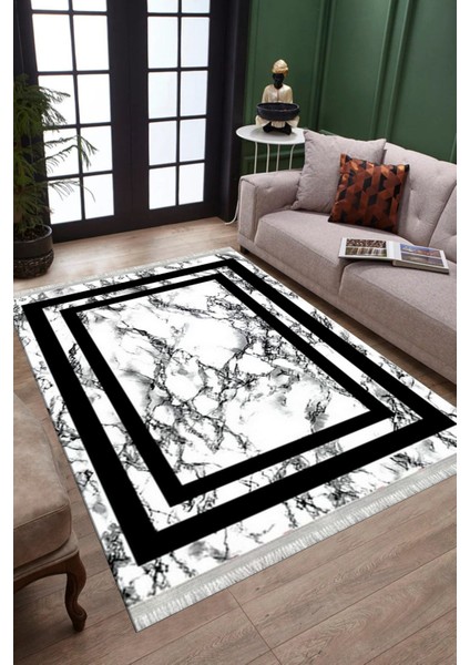 Kaymaz Tabanlı Halı Mermer Desenli Yıkanabilir Halı Kilim Yolluk Dot Tabanlı Halı 1003A fiyatları