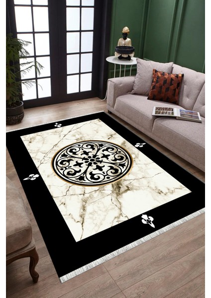 Modern Şeritli Kilim Makinede Yıkanabilir Kilim Kaymaz Tabanlı Yolluk Dot Tabanlı Halı 1075A fiyatları