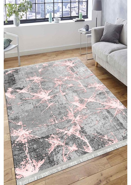 Dekoratif Modern Halı Makinede Yıkanabilir Kilim Kaymaz Tabanlı Yolluk Dot Tabanlı Halı 1065A modelleri