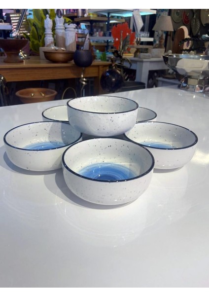 Mavi Porselen 6'lı Kase 11,5cm fiyatları