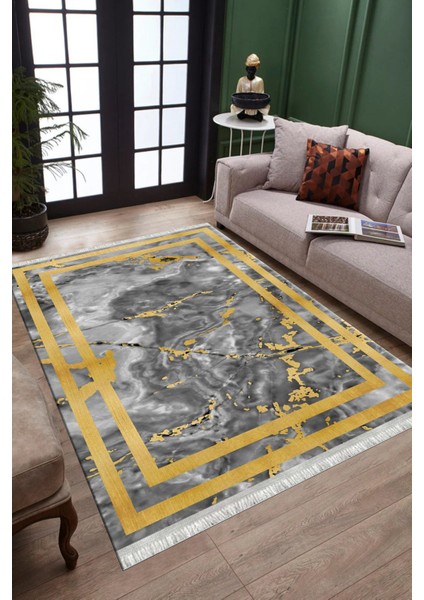 Dekoratif Vintage Kilim Makinede Yıkanabilir Kaymaz Tabanlı Yolluk Dot Tabanlı Halı 1084A fiyatları