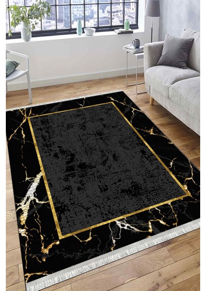Dekoratif Halı Makinede Yıkanabilir Kilim Kaymaz Tabanlı Yolluk Dot Tabanlı Halı 1067B modelleri
