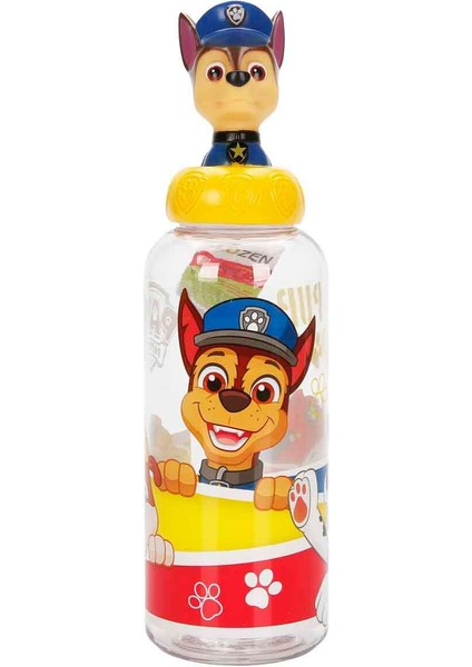 3D Figürlü Paw Patrol Desenli Matara 560 ml