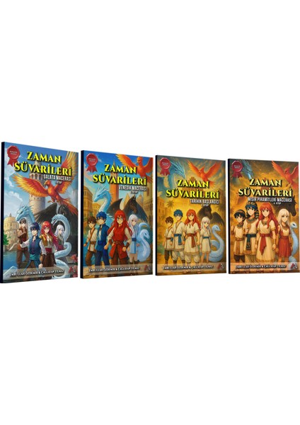 Zaman Süvarileri - 4'lü Koleksiyon Set