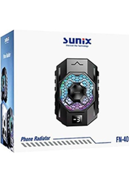 Fn-40 Profesyonel Telefon Soğutucu - Renkli LED Işıklı, Hızlı Soğutma modelleri