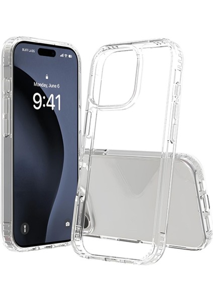 Sunix Iphone 16 Pro Uyumlu Tıpalı Şeffaf Silikon Kılıf A+++ Kalite fiyatları