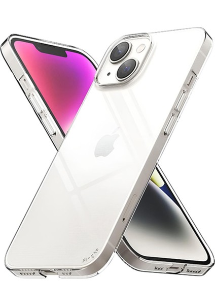 Sunix Iphone 14 Uyumlu Tıpalı Şeffaf Silikon Kılıf A+++ Kalite