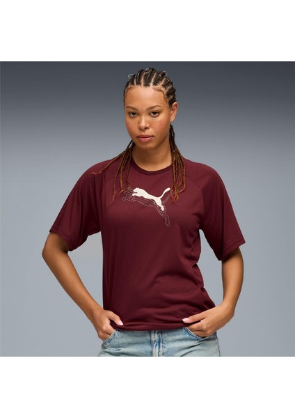 688139 96 Evostripe Graphic Tee Kadın Günlük T-Shirt