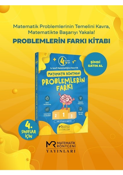 4. Sınıf Matematik Röntgeni Problemlerin Farkı