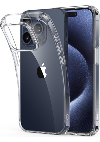 Sunix Iphone 15 Pro Uyumlu Silikon Tıpalı Şeffaf Kılıf A+++ Kalite fiyatları