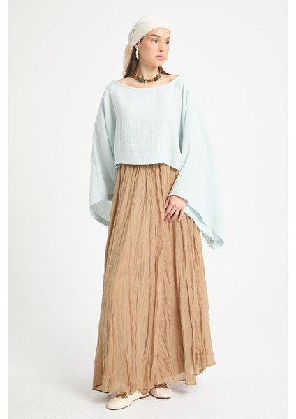 Camel Baie Modal Kraşlı Etek 29290 fırsatları