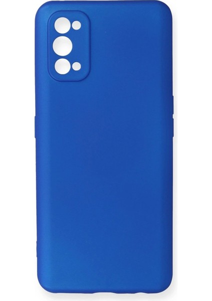 Realme 7 Pro Kılıf First Silikon - Mavi