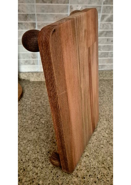 Dikdörtgen Sunum/kesme Tahtası - 30 x 19 cm - Kayın Ağacı