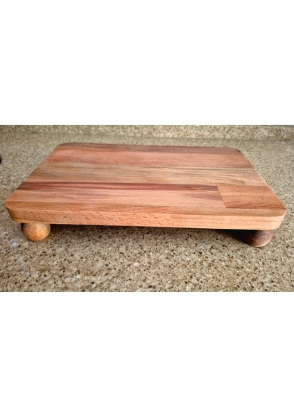 Dikdörtgen Sunum/kesme Tahtası - 30 x 19 cm - Kayın Ağacı fırsatları