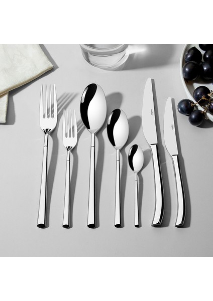 Elegance Sade 12 Kişilik 84 Parça Deri Kutulu Çatal Kaşık Bıçak Takımı indirimleri